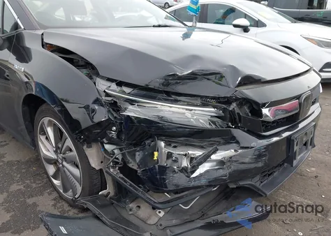 2018 Honda Clarity Plug-In Hybrid from USA, damaged, VIN JHMZC5F1XJC023683